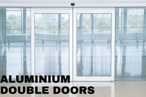 Aluminium Double Doors, Strong, Stylish & Easy to Use