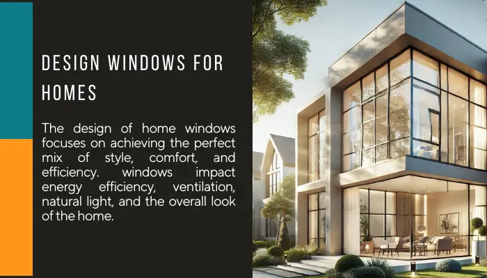 Design windows for homes