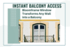 From Window to Balcony Fast with Bloomframe Window - Post Thumbnail