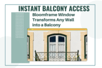 From Window to Balcony Fast with Bloomframe Window