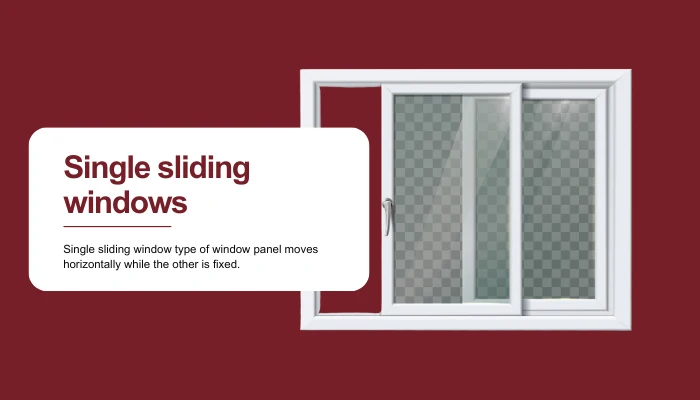 single sliding windows