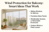 Wind Protection for Balcony: Smart Ideas That Work